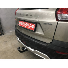 1240-A ORIS Фаркоп на Лада Х РЕЙ (Lada XRay) 2016-2022, Lada XRay Cross 2018-2022 без подрезки бампера. Тип шара: A. Нагрузки: 1200/75 кг, масса фаркопа 14,2 кг (без электрики в