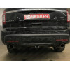 F123C GALIA Полностью оцинкованный фаркоп на Ford Explorer 2011-2015 (без подрезки бампера), Ford Explorer 2015-2020 (минимальная подрезка бампера). Подрозетник убирается за бампер. Тип шара: C (горизонтальный съемный). Нагрузки: 2400/130 кг, масса фаркоп