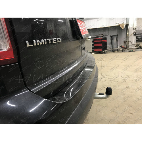 F123C GALIA Полностью оцинкованный фаркоп на Ford Explorer 2011-2015 (без подрезки бампера), Ford Explorer 2015-2020 (минимальная подрезка бампера). Подрозетник убирается за бампер. Тип шара: C (горизонтальный съемный). Нагрузки: 2400/130 кг, масса фаркоп