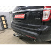 F123C GALIA Полностью оцинкованный фаркоп на Ford Explorer 2011-2015 (без подрезки бампера), Ford Explorer 2015-2020 (минимальная подрезка бампера). Подрозетник убирается за бампер. Тип шара: C (горизонтальный съемный). Нагрузки: 2400/130 кг, масса фаркоп