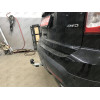 F123C GALIA Полностью оцинкованный фаркоп на Ford Explorer 2011-2015 (без подрезки бампера), Ford Explorer 2015-2020 (минимальная подрезка бампера). Подрозетник убирается за бампер. Тип шара: C (горизонтальный съемный). Нагрузки: 2400/130 кг, масса фаркоп