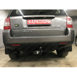 L205-A Лидер-плюс ТСУ для Land Rover Freelander 2 2006-2015 без выреза бампера. Нагрузки: 1500/75 кг, масса фаркопа 15,52 кг (без электрики в комплекте)