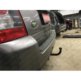 L205-A Лидер-плюс ТСУ для Land Rover Freelander 2 2006-2015 без выреза бампера. Нагрузки: 1500/75 кг, масса фаркопа 15,52 кг (без электрики в комплекте)