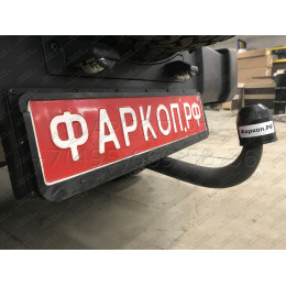 4852-A ORIS Фаркоп на Jeep Wrangler JK 2007-2018, JL 2018- без выреза в бампере. Тип шара: A. Нагрузки: 3100/90 кг, масса фаркопа 9,1 кг (без электрики в комплекте)