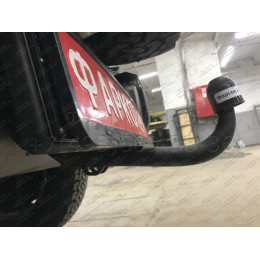 4852-A ORIS Фаркоп на Jeep Wrangler JK 2007-2018, JL 2018- без выреза в бампере. Тип шара: A. Нагрузки: 3100/90 кг, масса фаркопа 9,1 кг (без электрики в комплекте)