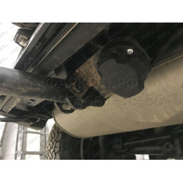 4852-A ORIS Фаркоп на Jeep Wrangler JK 2007-2018, JL 2018- без выреза в бампере. Тип шара: A. Нагрузки: 3100/90 кг, масса фаркопа 9,1 кг (без электрики в комплекте)