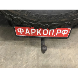 4852-A ORIS Фаркоп на Jeep Wrangler JK 2007-2018, JL 2018- без выреза в бампере. Тип шара: A. Нагрузки: 3100/90 кг, масса фаркопа 9,1 кг (без электрики в комплекте)