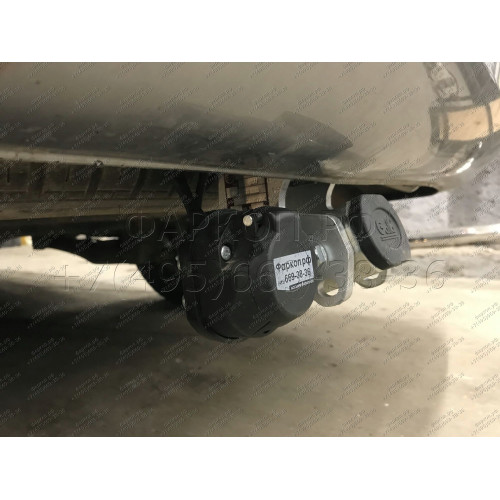 H077C GALIA Полностью оцинкованный фаркоп на Hyundai Starex 2008-2018, 2018-2023, Hyundai H1 2008-2018, 2018-2023. Тип шара: C (горизонтальный съемный). Установка без снятия и выреза бампера. Нагрузки: 2300/100 кг, масса фаркопа 25,57 кг