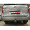H077C GALIA Полностью оцинкованный фаркоп на Hyundai Starex 2008-2018, 2018-2023, Hyundai H1 2008-2018, 2018-2023. Тип шара: C (горизонтальный съемный). Установка без снятия и выреза бампера. Нагрузки: 2300/100 кг, масса фаркопа 25,57 кг