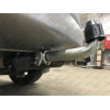 F123C GALIA Полностью оцинкованный фаркоп на Ford Explorer 2011-2015 (без подрезки бампера), Ford Explorer 2015-2020 (минимальная подрезка бампера). Подрозетник убирается за бампер. Тип шара: C (горизонтальный съемный). Нагрузки: 2400/130 кг, масса фаркоп