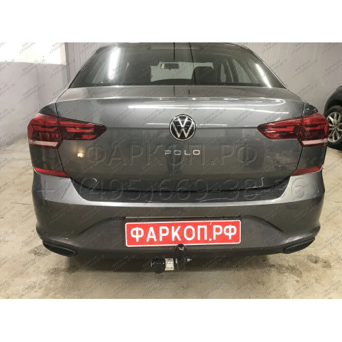 V125-A Лидер-плюс ТСУ для Volkswagen Polo седан 2010-2020, Polo лифтбек 2020-2022, Skoda Rapid лифтбек 2012-2020, 2020-2022. Требуется подрезка бампера. Нагрузки: 1000/75 кг, масса фаркопа 15,02 кг (без электрики в комплекте)
