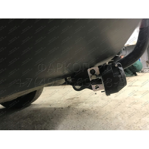 V125-A Лидер-плюс ТСУ для Volkswagen Polo седан 2010-2020, Polo лифтбек 2020-2022, Skoda Rapid лифтбек 2012-2020, 2020-2022. Требуется подрезка бампера. Нагрузки: 1000/75 кг, масса фаркопа 15,02 кг (без электрики в комплекте)