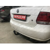 V125-A Лидер-плюс ТСУ для Volkswagen Polo седан 2010-2020, Polo лифтбек 2020-2022, Skoda Rapid лифтбек 2012-2020, 2020-2022. Требуется подрезка бампера. Нагрузки: 1000/75 кг, масса фаркопа 15,02 кг (без электрики в комплекте)