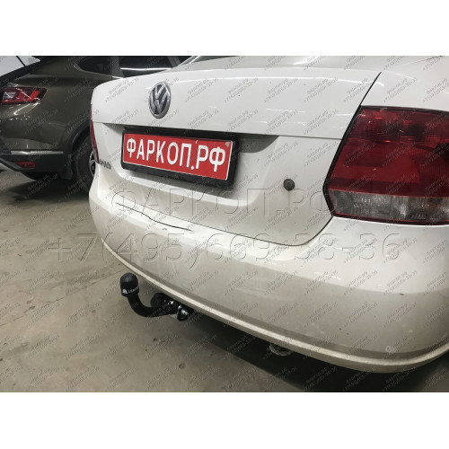 V125-A Лидер-плюс ТСУ для Volkswagen Polo седан 2010-2020, Polo лифтбек 2020-2022, Skoda Rapid лифтбек 2012-2020, 2020-2022. Требуется подрезка бампера. Нагрузки: 1000/75 кг, масса фаркопа 15,02 кг (без электрики в комплекте)