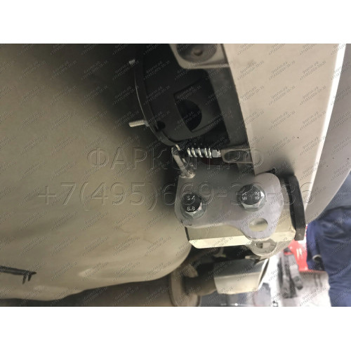 F123C GALIA Полностью оцинкованный фаркоп на Ford Explorer 2011-2015 (без подрезки бампера), Ford Explorer 2015-2020 (минимальная подрезка бампера). Подрозетник убирается за бампер. Тип шара: C (горизонтальный съемный). Нагрузки: 2400/130 кг, масса фаркоп