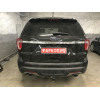 F123C GALIA Полностью оцинкованный фаркоп на Ford Explorer 2011-2015 (без подрезки бампера), Ford Explorer 2015-2020 (минимальная подрезка бампера). Подрозетник убирается за бампер. Тип шара: C (горизонтальный съемный). Нагрузки: 2400/130 кг, масса фаркоп