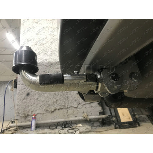 F123C GALIA Полностью оцинкованный фаркоп на Ford Explorer 2011-2015 (без подрезки бампера), Ford Explorer 2015-2020 (минимальная подрезка бампера). Подрозетник убирается за бампер. Тип шара: C (горизонтальный съемный). Нагрузки: 2400/130 кг, масса фаркоп