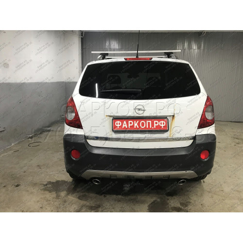 OPA-06-991122.00 PT GROUP Фаркоп на Opel Antara 2006-2017 без подрезки бампера. Тип шара: E (легкосъемный шар под квадрат). Нагрузки: 2000/150 кг, масса фаркопа 15,1 кг (без электрики в комплекте)