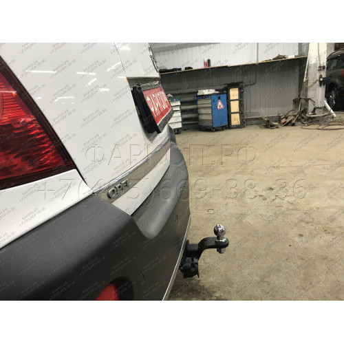 OPA-06-991122.00 PT GROUP Фаркоп на Opel Antara 2006-2017 без подрезки бампера. Тип шара: E (легкосъемный шар под квадрат). Нагрузки: 2000/150 кг, масса фаркопа 15,1 кг (без электрики в комплекте)
