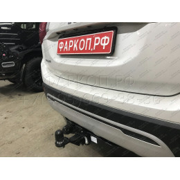 FA 0995-E Бизон Фаркоп на Mitsubishi Outlander 2012-2022 без подрезки бампера. Тип шара: E (легкосъемный шар под квадрат). Нагрузки: 3200/120 кг. Не комплектуется эл