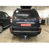 FA 1009-E Бизон Фаркоп на Toyota Land Cruiser Prado 150 2009-2023, Toyota Land Cruiser Prado 120 2002-2009 (3 точки крепления), Lexus GX 2003-2009, 2009-2023 без подрезки бампера. Тип шара: E (легкосъемный шар под квадрат). Нагрузки: 3500/120 кг. Не компл