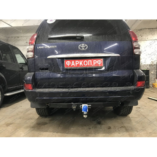 FA 1009-E Бизон Фаркоп на Toyota Land Cruiser Prado 150 2009-2023, Toyota Land Cruiser Prado 120 2002-2009 (3 точки крепления), Lexus GX 2003-2009, 2009-2023 без подрезки бампера. Тип шара: E (легкосъемный шар под квадрат). Нагрузки: 3500/120 кг. Не компл