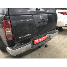 N052A GALIA Полностью оцинкованный фаркоп на Mercedes X-Class 2017-2020, Renault Alaskan 2016-, Nissan Navara D40 2005-2015, D23 2015-. Тип шара: A. Установка без снятия и выреза бампера.