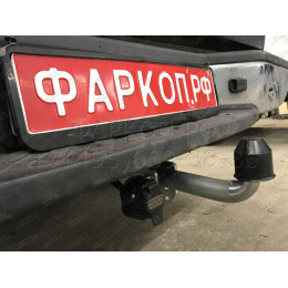 N052A GALIA Полностью оцинкованный фаркоп на Mercedes X-Class 2017-2020, Renault Alaskan 2016-, Nissan Navara D40 2005-2015, D23 2015-. Тип шара: A. Установка без снятия и выреза бампера.