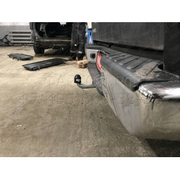 N052A GALIA Полностью оцинкованный фаркоп на Mercedes X-Class 2017-2020, Renault Alaskan 2016-, Nissan Navara D40 2005-2015, D23 2015-. Тип шара: A. Установка без снятия и выреза бампера.