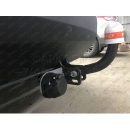 7231 Трейлер Фаркоп для Hyundai Santa Fe 2012-2018, в т.ч. Hyundai Santa Fe Premium 2016-2018, Kia Sorento 2012-2015. Требуется подрезка бампера. Тип шара: A. Нагрузки: 1000/50 кг, масса ф