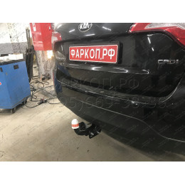 7231 Трейлер Фаркоп для Hyundai Santa Fe 2012-2018, в т.ч. Hyundai Santa Fe Premium 2016-2018, Kia Sorento 2012-2015. Требуется подрезка бампера. Тип шара: A. Нагрузки: 1000/50 кг, масса ф