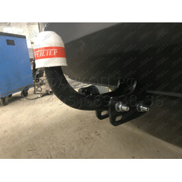 7231 Трейлер Фаркоп для Hyundai Santa Fe 2012-2018, в т.ч. Hyundai Santa Fe Premium 2016-2018, Kia Sorento 2012-2015. Требуется подрезка бампера. Тип шара: A. Нагрузки: 1000/50 кг, масса ф