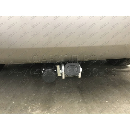 H077C GALIA Полностью оцинкованный фаркоп на Hyundai Starex 2008-2018, 2018-2023, Hyundai H1 2008-2018, 2018-2023. Тип шара: C (горизонтальный съемный). Установка без снятия и выреза бампера. Нагрузки: 2300/100 кг, масса фаркопа 25,57 кг
