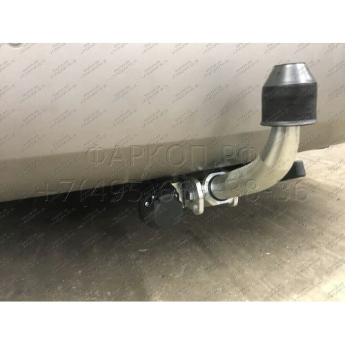 H077C GALIA Полностью оцинкованный фаркоп на Hyundai Starex 2008-2018, 2018-2023, Hyundai H1 2008-2018, 2018-2023. Тип шара: C (горизонтальный съемный). Установка без снятия и выреза бампера. Нагрузки: 2300/100 кг, масса фаркопа 25,57 кг