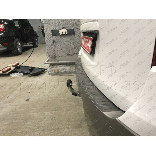 H077C GALIA Полностью оцинкованный фаркоп на Hyundai Starex 2008-2018, 2018-2023, Hyundai H1 2008-2018, 2018-2023. Тип шара: C (горизонтальный съемный). Установка без снятия и выреза бампера. Нагрузки: 2300/100 кг, масса фаркопа 25,57 кг