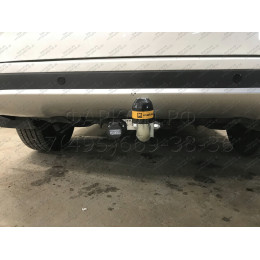 92506-A MOTODOR Фаркоп с оцинкованным шаром на Toyota RAV4 2013-2019. Необходима подрезка бампера. Тип шара: A. Нагрузки: 1500/75 кг, масса фаркопа 23 кг (без элект