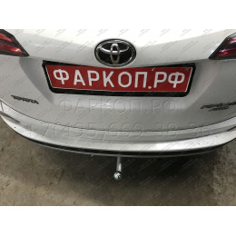 92506-A MOTODOR Фаркоп с оцинкованным шаром на Toyota RAV4 2013-2019. Необходима подрезка бампера. Тип шара: A. Нагрузки: 1500/75 кг, масса фаркопа 23 кг (без элект