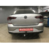 V125-A Лидер-плюс ТСУ для Volkswagen Polo седан 2010-2020, Polo лифтбек 2020-2022, Skoda Rapid лифтбек 2012-2020, 2020-2022. Требуется подрезка бампера. Нагрузки: 1000/75 кг, масса фаркопа 15,02 кг (без электрики в комплекте)