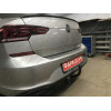 V125-A Лидер-плюс ТСУ для Volkswagen Polo седан 2010-2020, Polo лифтбек 2020-2022, Skoda Rapid лифтбек 2012-2020, 2020-2022. Требуется подрезка бампера. Нагрузки: 1000/75 кг, масса фаркопа 15,02 кг (без электрики в комплекте)