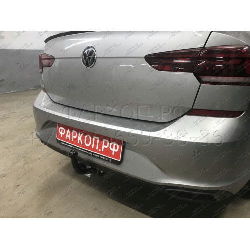 V125-A Лидер-плюс ТСУ для Volkswagen Polo седан 2010-2020, Polo лифтбек 2020-2022, Skoda Rapid лифтбек 2012-2020, 2020-2022. Требуется подрезка бампера. Нагрузки: 1000/75 кг, масса фаркопа 15,02 кг (без электрики в комплекте)