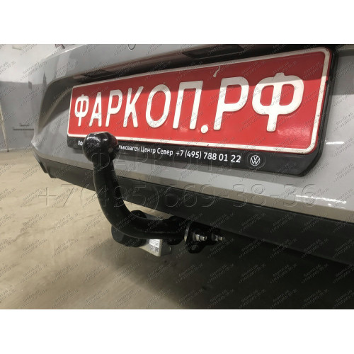 V125-A Лидер-плюс ТСУ для Volkswagen Polo седан 2010-2020, Polo лифтбек 2020-2022, Skoda Rapid лифтбек 2012-2020, 2020-2022. Требуется подрезка бампера. Нагрузки: 1000/75 кг, масса фаркопа 15,02 кг (без электрики в комплекте)