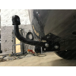 4355-A ORIS Фаркоп на Nissan Note 2006-2014. Необходима подрезка бампера. Тип шара: A. Нагрузки: 1100/50 кг, масса фаркопа 14,6 кг (без электрики в комплекте)