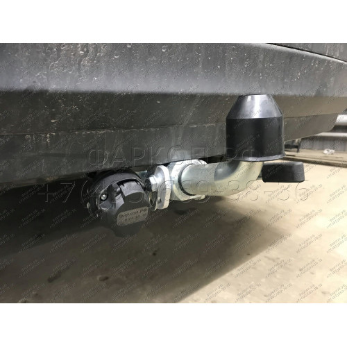 T068C GALIA Полностью оцинкованный фаркоп на Toyota Highlander 2010-2014. Тип шара: C (горизонтальный съемный). Требуется подрезка бампера. Нагрузки: 2500/120 кг, масса фаркопа 19,97 кг
