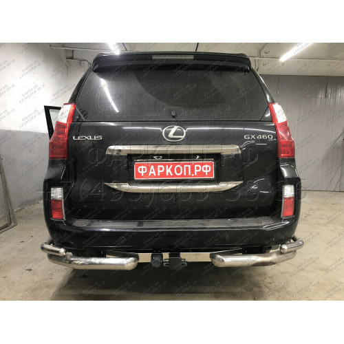 FA 0602-E(N) Бизон Фаркоп с хромированной накладкой на Toyota Land Cruiser Prado 150 2010-2023, Toyota Land Cruiser Prado 120 2002-2010 без подрезки бампера. Тип шара: E (легкосъемный шар под квадрат). Нагрузки: 3300/120 кг. Не комплектуется электрикой