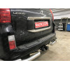 FA 0602-E(N) Бизон Фаркоп с хромированной накладкой на Toyota Land Cruiser Prado 150 2010-2023, Toyota Land Cruiser Prado 120 2002-2010 без подрезки бампера. Тип шара: E (легкосъемный шар под квадрат). Нагрузки: 3300/120 кг. Не комплектуется электрикой
