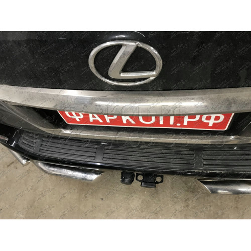 FA 0602-E(N) Бизон Фаркоп с хромированной накладкой на Toyota Land Cruiser Prado 150 2010-2023, Toyota Land Cruiser Prado 120 2002-2010 без подрезки бампера. Тип шара: E (легкосъемный шар под квадрат). Нагрузки: 3300/120 кг. Не комплектуется электрикой