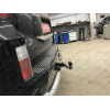 FA 0602-E(N) Бизон Фаркоп с хромированной накладкой на Toyota Land Cruiser Prado 150 2010-2023, Toyota Land Cruiser Prado 120 2002-2010 без подрезки бампера. Тип шара: E (легкосъемный шар под квадрат). Нагрузки: 3300/120 кг. Не комплектуется электрикой