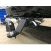 FA 0602-E(N) Бизон Фаркоп с хромированной накладкой на Toyota Land Cruiser Prado 150 2010-2023, Toyota Land Cruiser Prado 120 2002-2010 без подрезки бампера. Тип шара: E (легкосъемный шар под квадрат). Нагрузки: 3300/120 кг. Не комплектуется электрикой