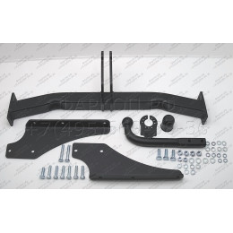 J-061 STEINHOF Фаркоп на Jeep Cherokee KJ 2001-2008 без снятия и подрезки бампера. Тип шара: A. Нагрузки: 3500/140 кг, масса фаркопа 23,9 кг (без электрики в комплекте)