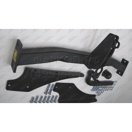 J-061 STEINHOF Фаркоп на Jeep Cherokee KJ 2001-2008 без снятия и подрезки бампера. Тип шара: A. Нагрузки: 3500/140 кг, масса фаркопа 23,9 кг (без электрики в комплекте)